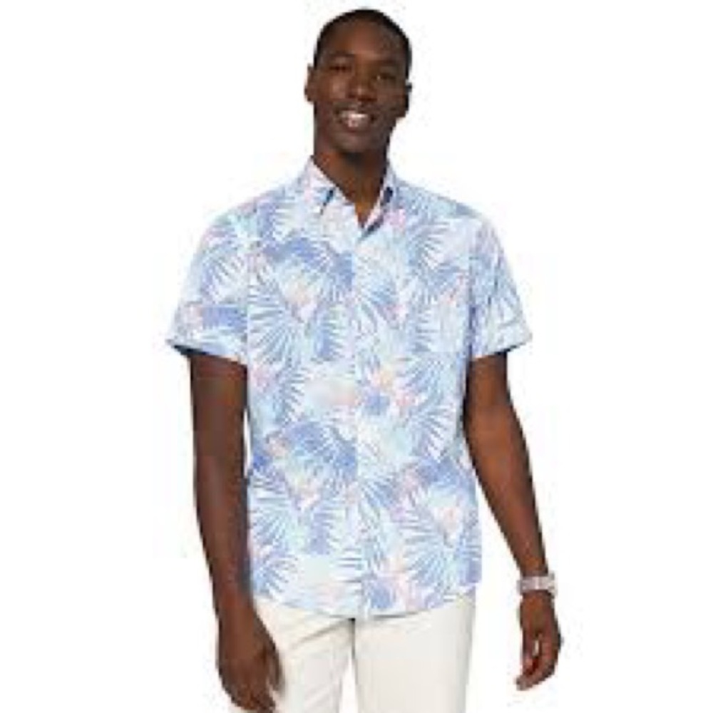 Men's IZOD Saltwater Dockside Chambray Classic-Fit